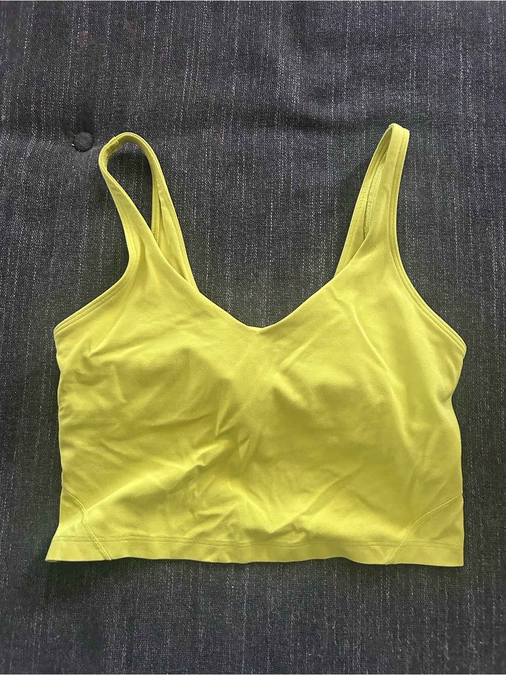 lululemon athletica Bright Yellow Performance Tank